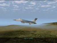 F-16 Multirole Fighter, capture décran